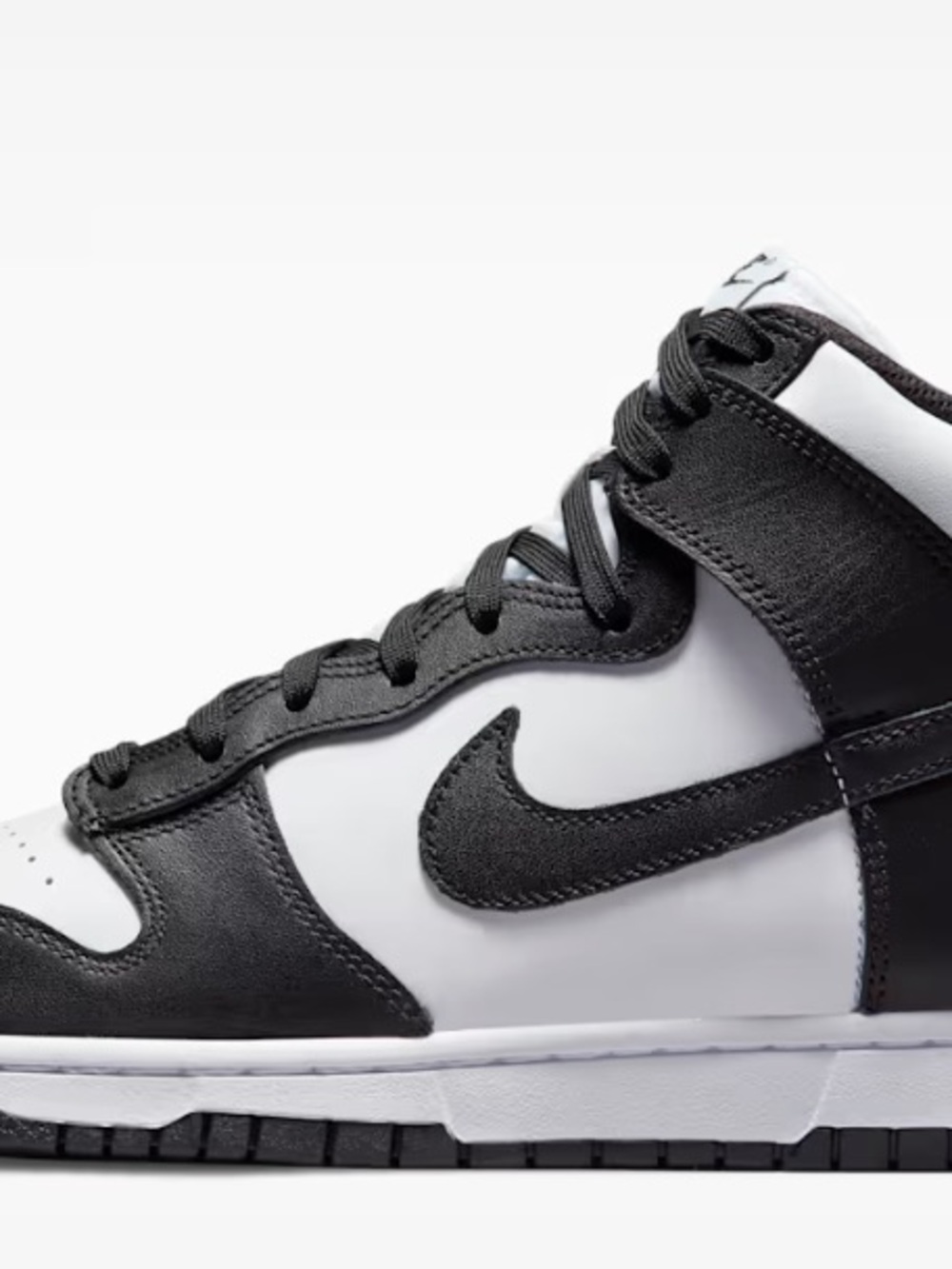 Nike Jordans Black & White High-Top Sneakers
